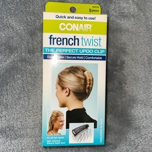 French Twist Clip & Additional Bobby Pins